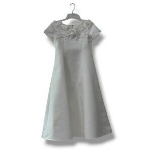 Cherish Ivory Communion Flower Girl Dress 8.5 Special Occasion Formal